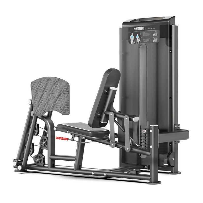 Gimnasio equipo comercial conjunto completo de abrazadera de pecho empuje pecho alta espalda hombro empuje postura sentada pedal entrenamiento de piernas equipo de fuerza