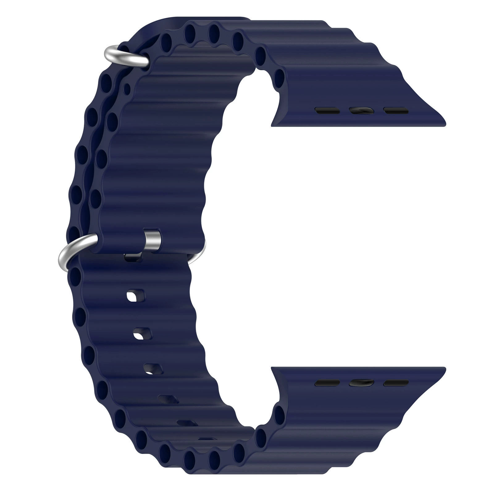 Подходит для Apple Watch Series 8 Ultra Marine силиконовые часы IWATCH1-8 поколения