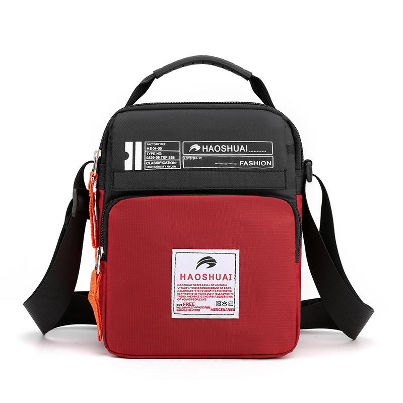 Transfronterizo nuevo hombre y mujer mensajero bolsa de hombro de ocio de moda bolsa de deporte al aire libre impermeable Satchel