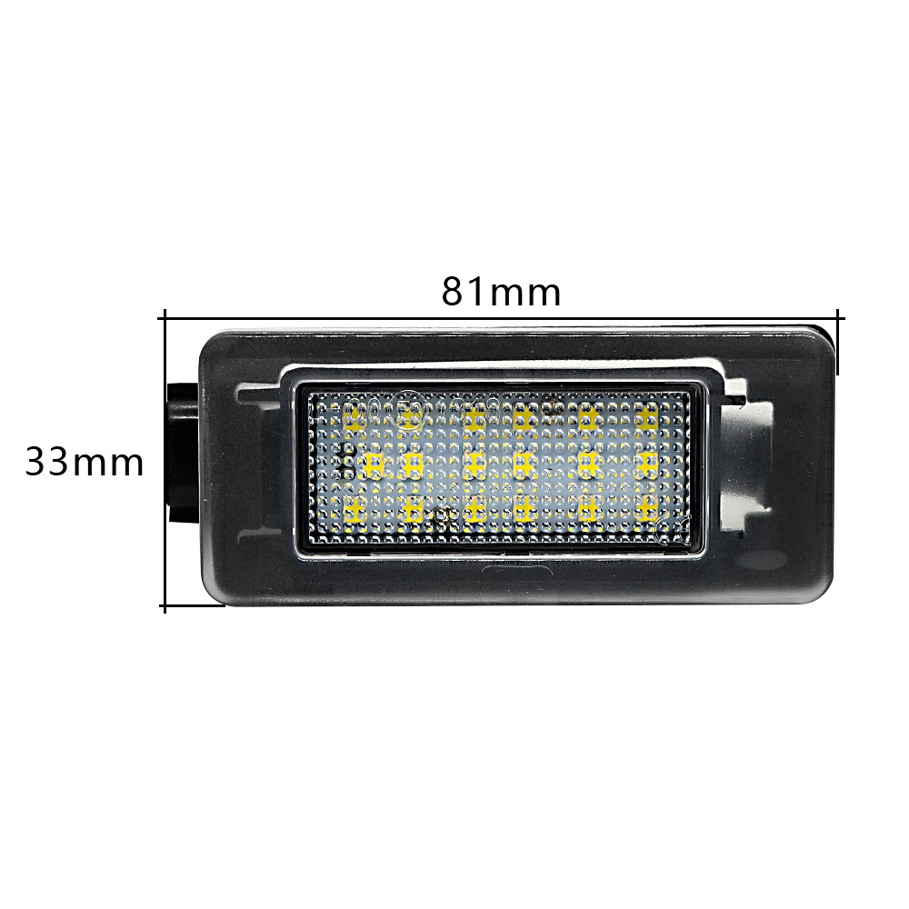LED License Plate Light for Nissan Serena C27 2016-2018