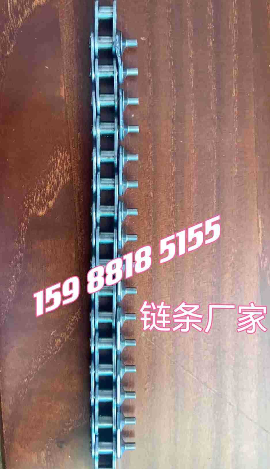 304不锈钢链条35B 06C 06B加长销轴链条08B包装机械链条3分4分