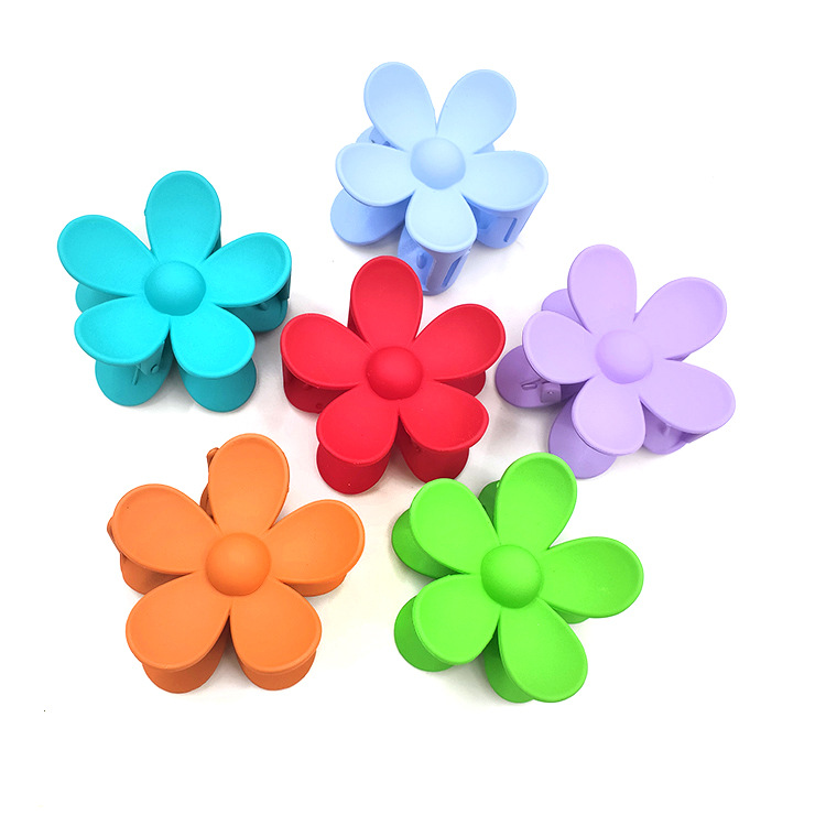 Women's Fashion Flower Arylic Hair Claws display picture 1