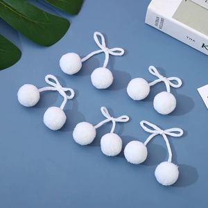 Аксессуар для волос с бантиком, аксессуары, из полиэстера, плюшевый, DIY