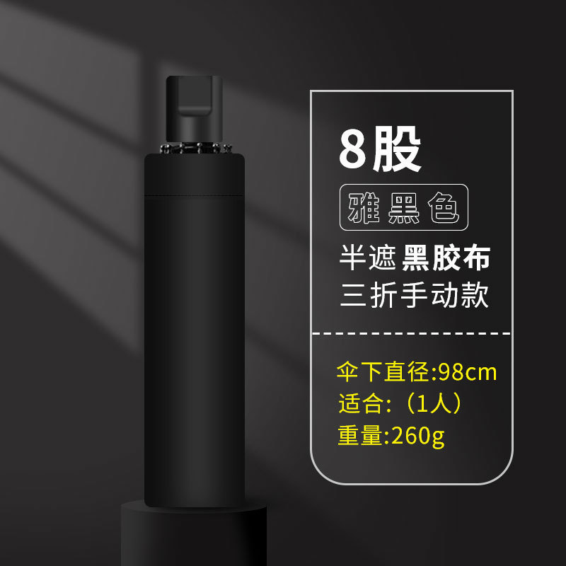 加固大号雨伞男女防风晴雨两用便携黑胶学生加大双人折叠伞批发|undefined