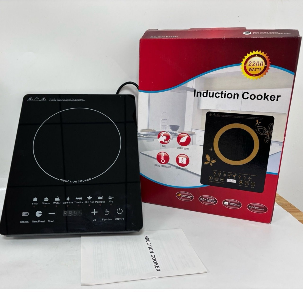 跨境出口电陶炉家用大功率红外触摸电磁炉礼品批发智能触屏工厂