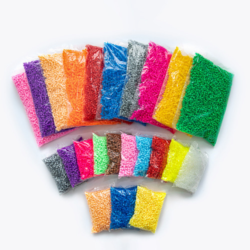Bestselling 5mm 2.6mm Mixed Color Jigsaw Bean Bags DIY Store Kids Educational Compatible Jigsaw Bean Supplement Set