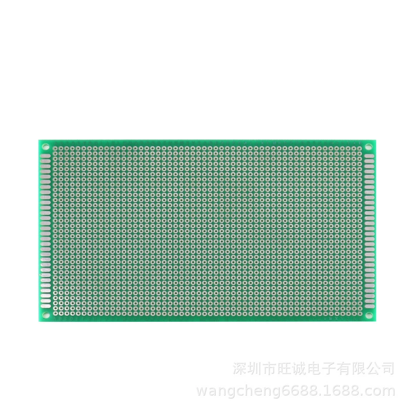 Prototype Double-Sided PCB Board, 10×15 cm Test Plate, 2.54 mm Pitch, Tinned Pads