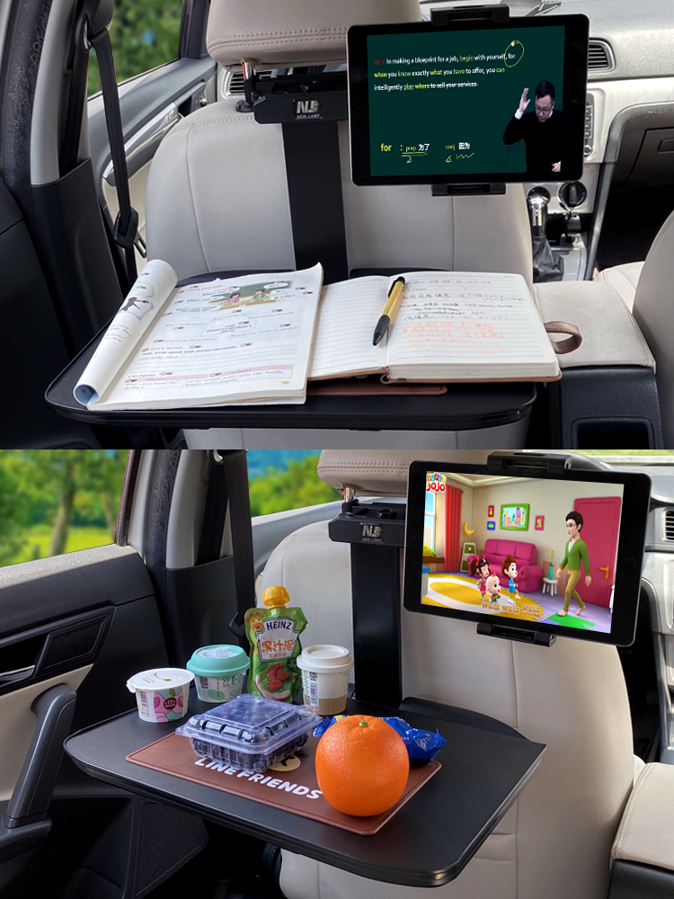 Car Small Table, Car Rear Dining Table, Foldable Car Rear Seat Homework Computer Table