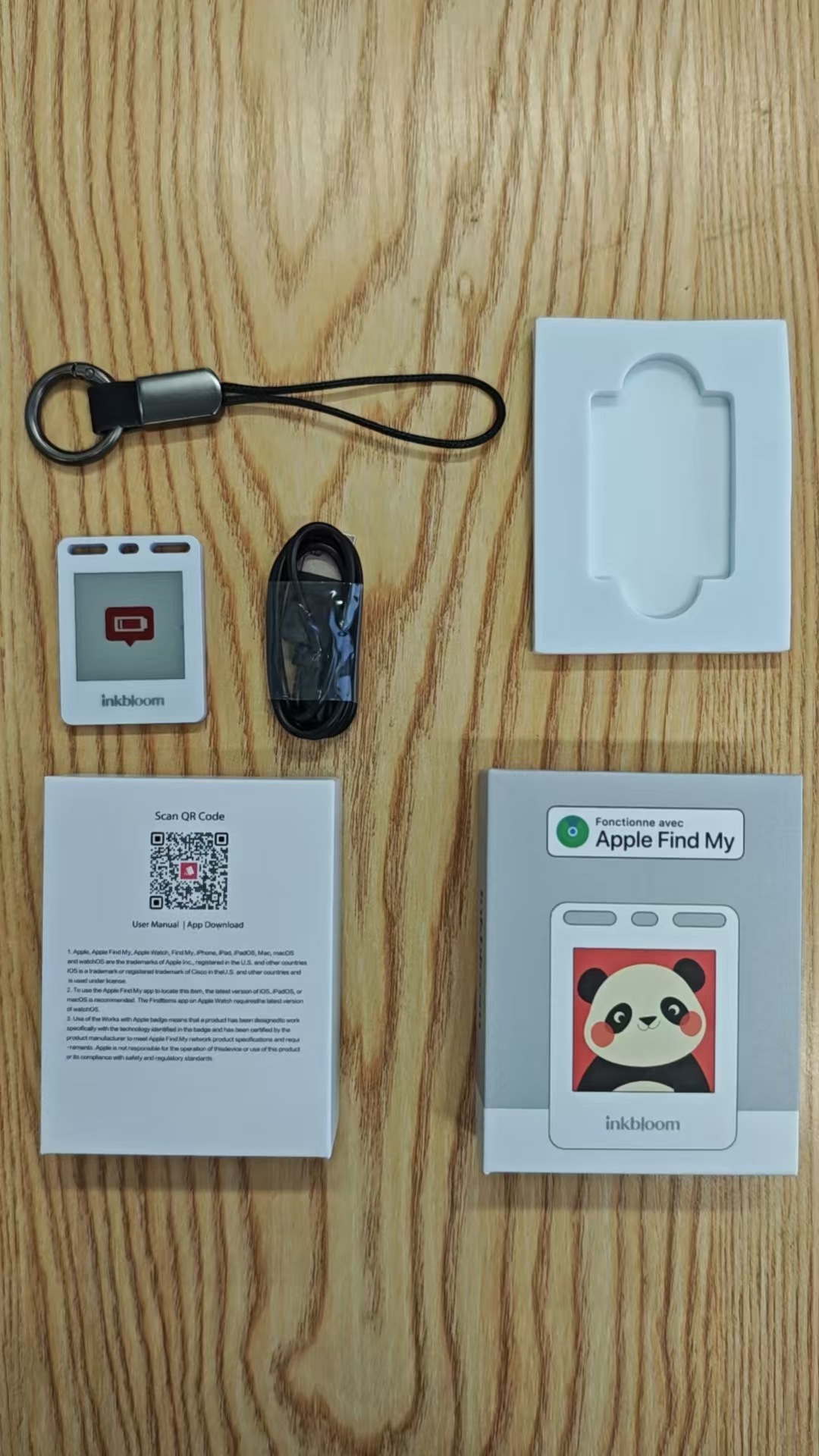 E-Ink Ekran Konum Bulucusu Akıllı Takip Cihazı