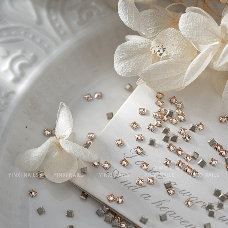 샴페인 Square-5A 평평한 바닥 2*2mm