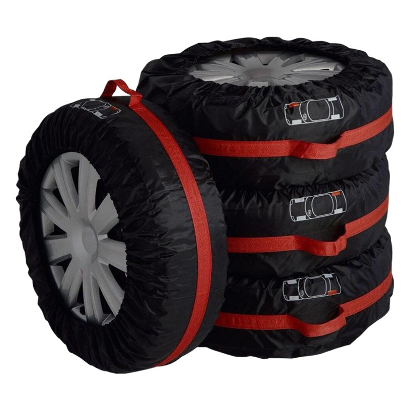 Venta directa de fábrica, funda ajustable para neumático de coche de tela Oxford 210D, bolsa para neumático de nieve, funda para neumático de repuesto, protección solar y antipolvo.