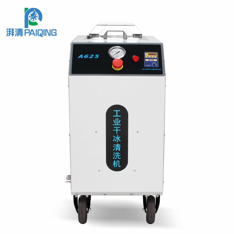 Dry Ice Cleaning Machine Industrial Power Station Petroleum Chemical Power Printing Machine Fixture Surface Cleaning Rolling Smoke Factory