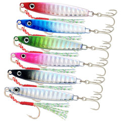 Spinning Hard Baits Lead Fish IMA Iron Plate 2nd Generation 7g-30g Long Range Dual Hook Iron Plate Fishing Lure Factory Wholesale