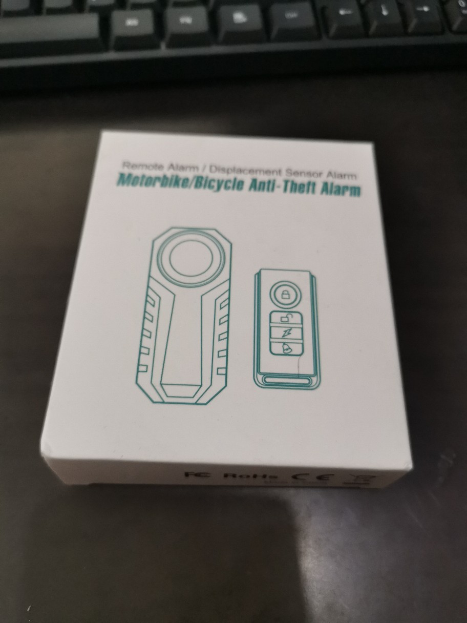 Bicicleta coche eléctrico hogar antirrobo puerta control remoto alarma antirrobo dispositivo