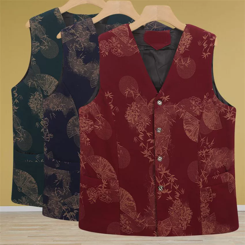 Мама весеннее платье с одним жакетом для лошадей и тонким пальто 50 лет женщины среднего и пожилого возраста весной и осенью в клетку жилет