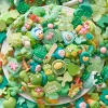 Green, wide color palette