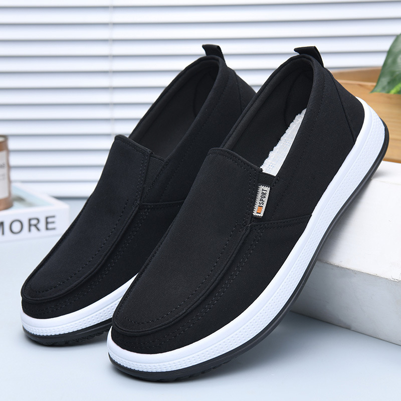 Spring and Autumn Wide Foot Men's Shoes Breathable Cloth Shoes Men's Plus Fat Single-layer Shoes with Soft Sole Non-slip Leisure Men's Shoes for Old Beijing Youth Spring and Autumn Wide Foot Men's Shoes Breathable Cloth Shoes Men's Plus Fat Single-layer Shoes with Soft Sole Non-slip Leisure Men's Shoes for Old Beijing Youth