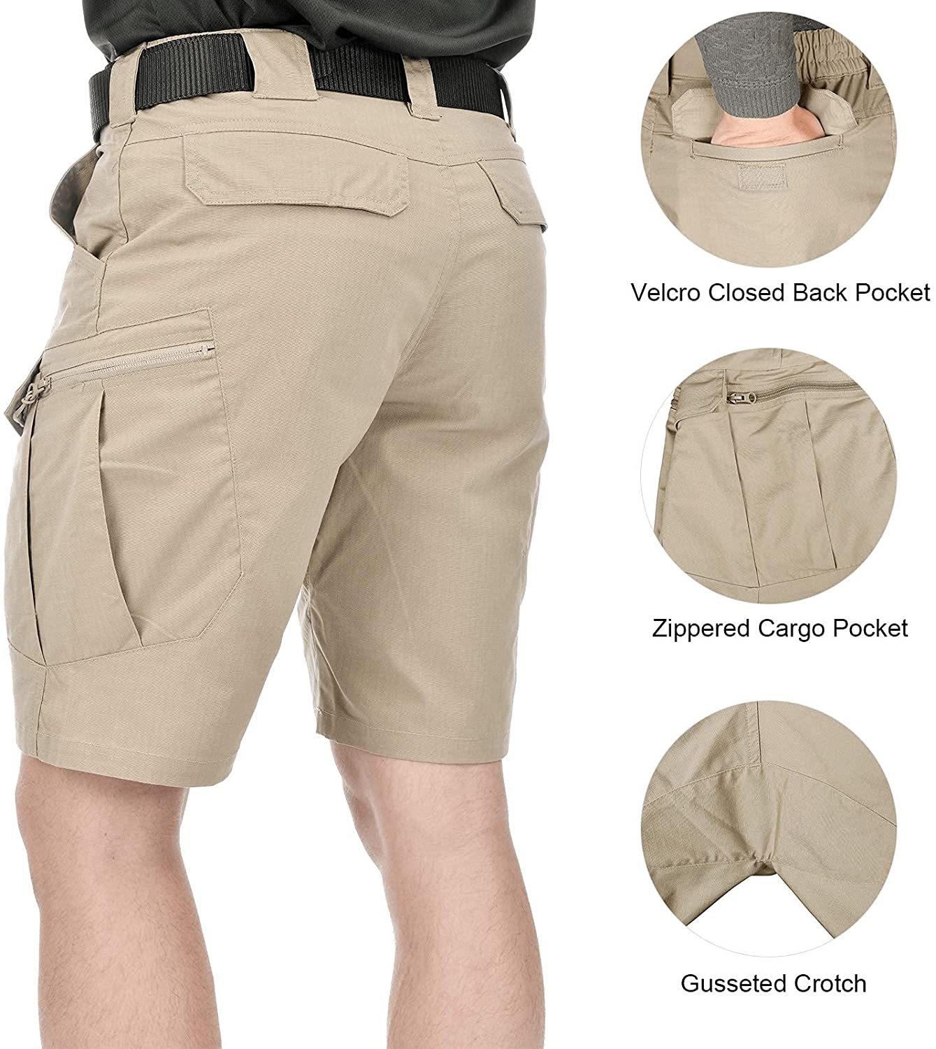 Regular Fit Fit Type Men's Waterproof Quick Dry
shorts Solid Color Camouflage Streetwear Regular Fit Men's Bottoms