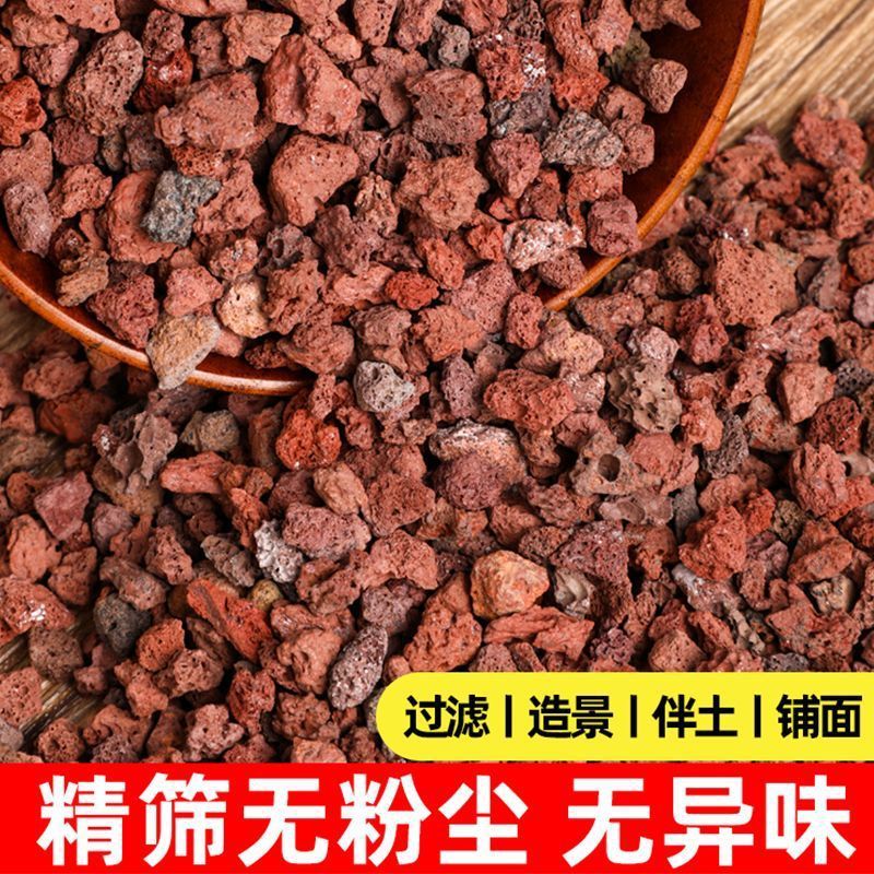 古代の養魚水槽の造園用の火山石粒子、多肉植物の蘭、デンドロビウム舗装石、火山岩を供給します。|undefined