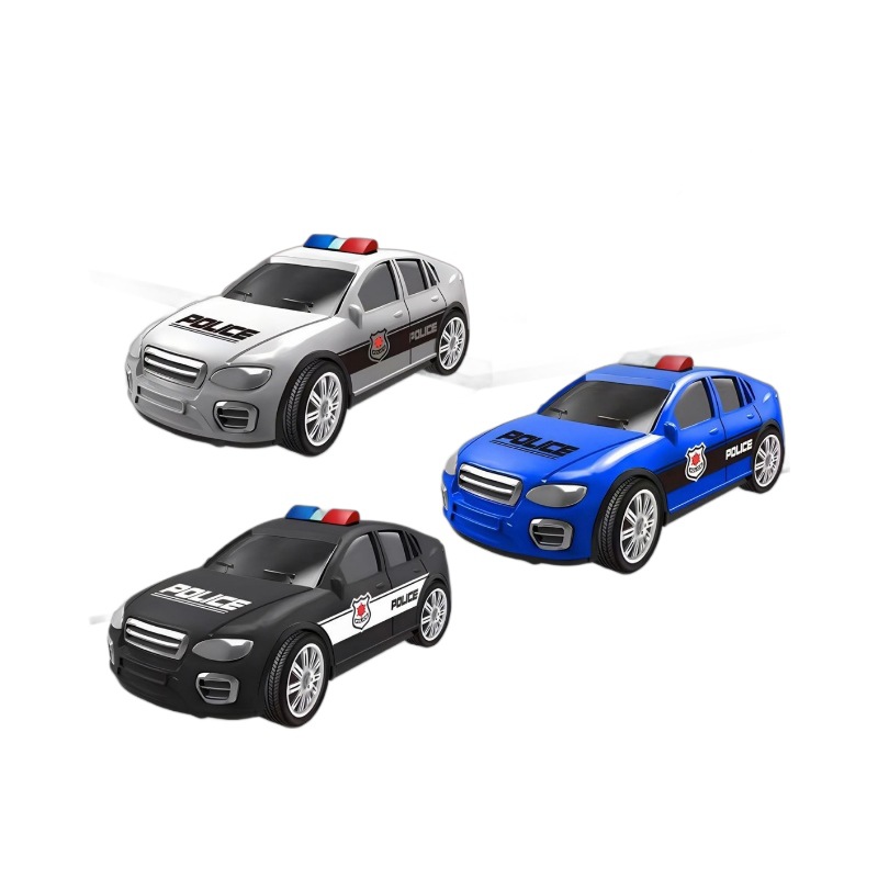 Venta al por mayor de fábrica para niños juguetes para coches de policía inercial