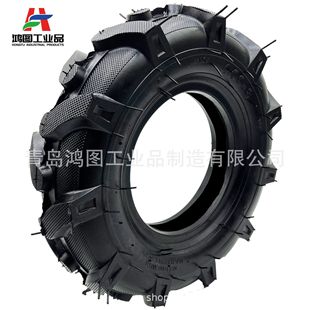 16 inch 4.00-8 rubber tire inner and outer tire herringbone pattern agricultural machinery micro-tiller agricultural vehicle vacuum tire wear-resistant