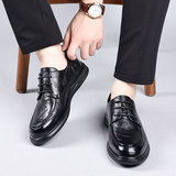 Высокие элитные туфли для отдыха для кожаной обуви, кожаная флисовая обувь, осенние, тренд сезона, из натуральной кожи, мягкая подошва, воловья кожа