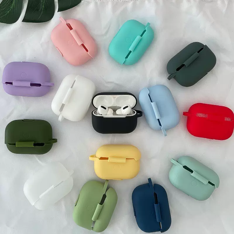 适用苹果蓝牙耳机保护套Airpods pro代硅胶保护套 耳机套