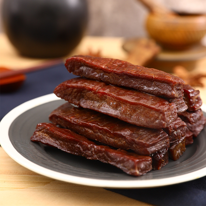 Three Squirrels_Shredded Beef Jerky/Spicy Flavor/Five-Spice Flavor/250G Beef Snack Beef Jerky