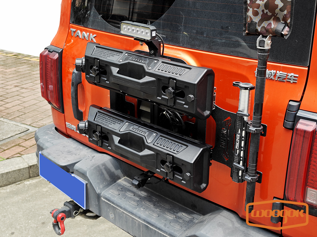 WOOGOK expands and modifies spare oil drum top fire rear side window off-road vehicle oil tank car motorcycle emergency oil tank