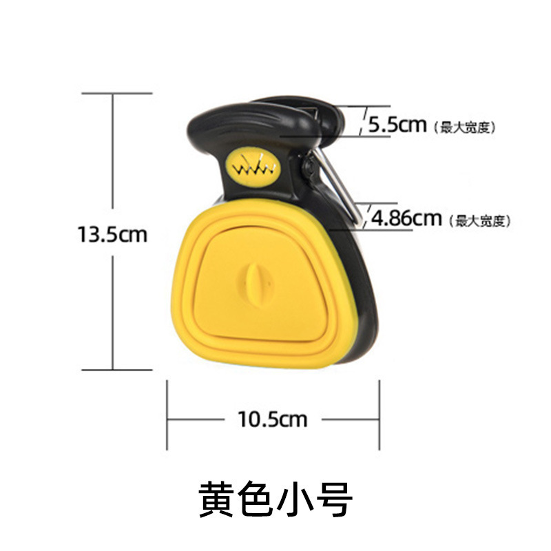 Clip de baño plegable portátil para caminar con perros al aire libre para caminar con perros para recoger heces