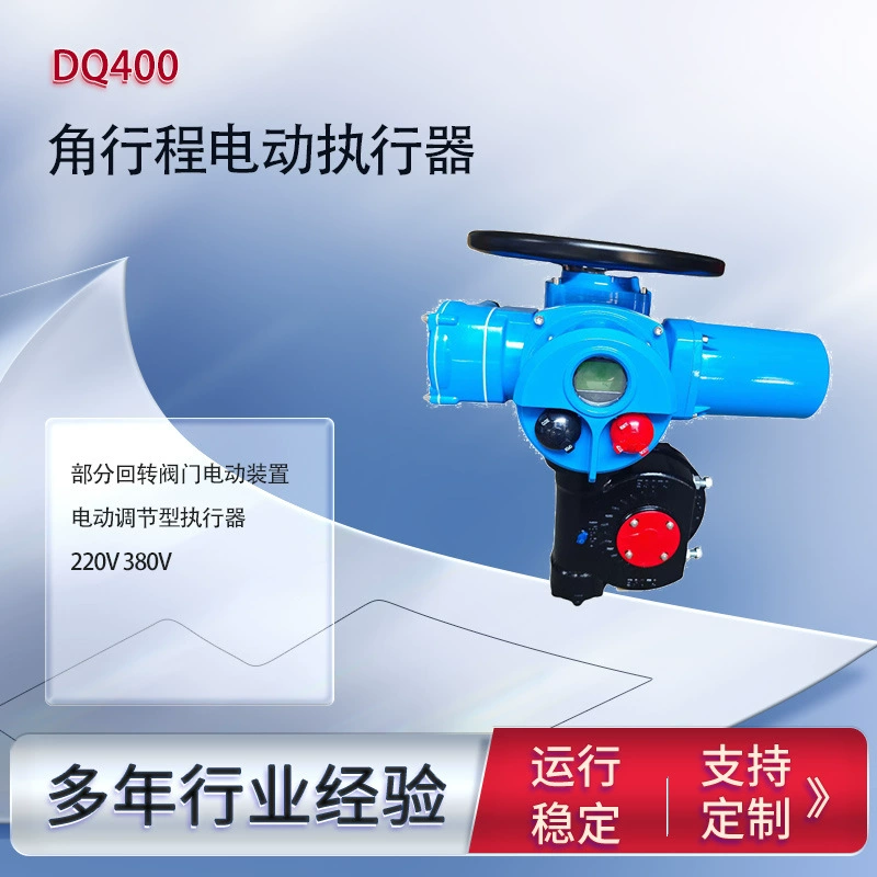 Электрическое исполнительное устройство DZW RS клапанное электрическое устройство частично вращается электрический исполнительный механизм
