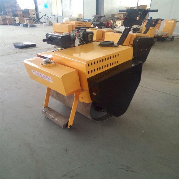 腾宇手扶单轮汽油振动压路机 沥青混泥土振动压路机 压实机多少钱