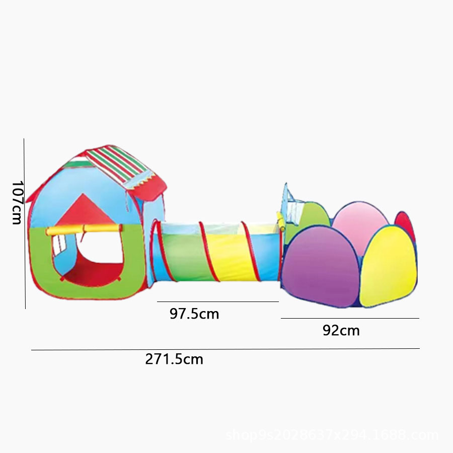 레인보우 하우스 터널 볼 풀