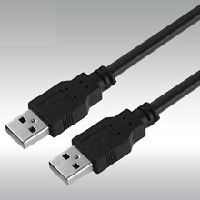 厂家直销 USB2.0公对公数据线 对拷线 双头USB线 电脑硬盘连接线