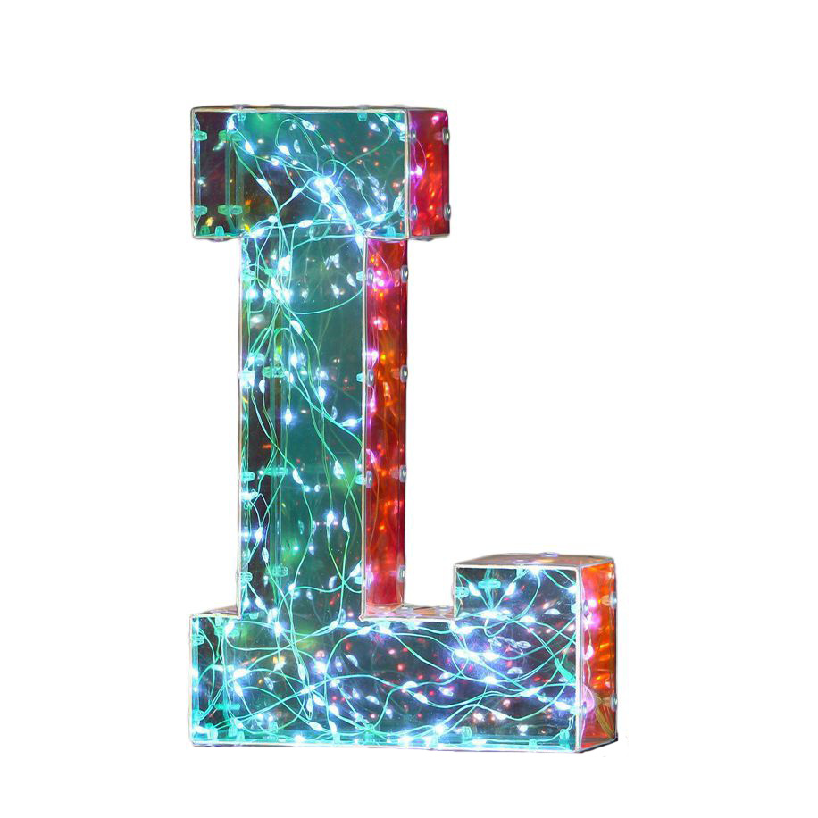 Luminous letter l
