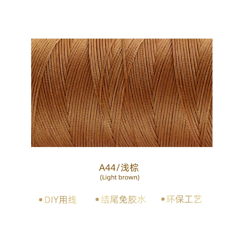 Оптовая маленькая рулонная 0.8 плоская восковая нить 16 долей лошадиной прочной нити для ручного шитья кожи и текстиля