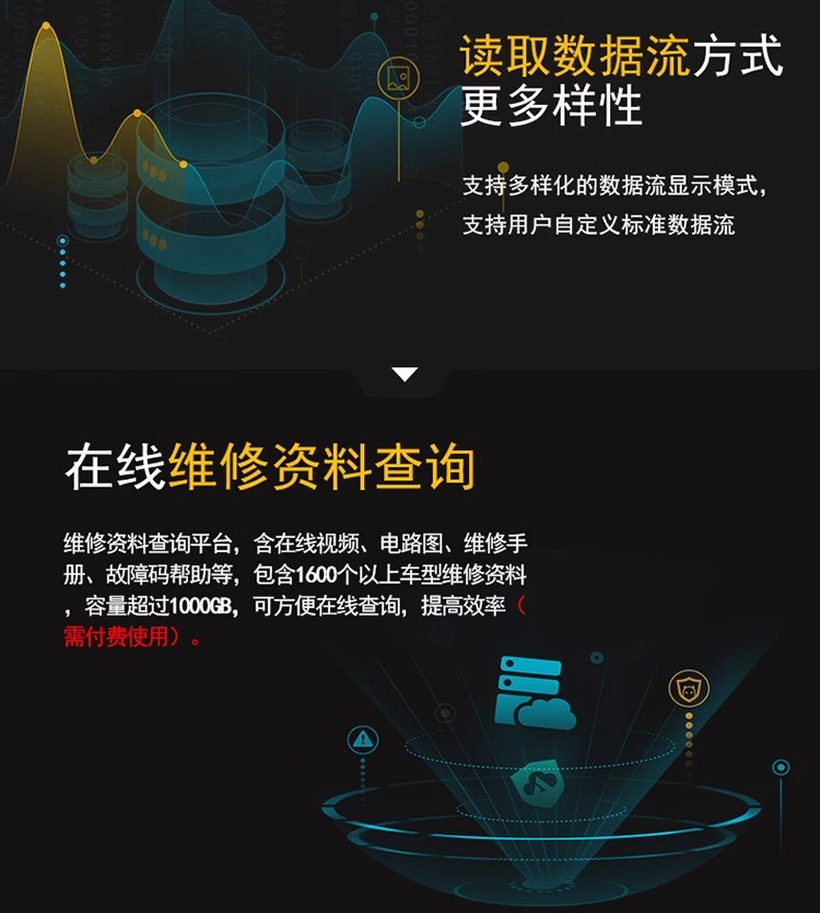 Yuanzheng LAUNCH X431PADV car computer diagnostic instrument OBD fault decoder detector online programming