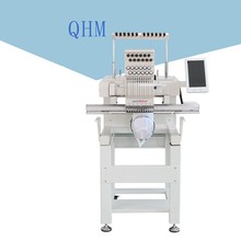 启鸿工厂多功能全自动成衣绣平绣帽绣12针15针新单头智能电脑绣花