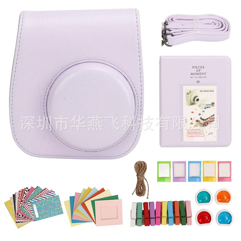 PALLITE Mini12/11 Camera Accessories suit Camera Bag 64 Pages Album Filter Photo Frame Sticker