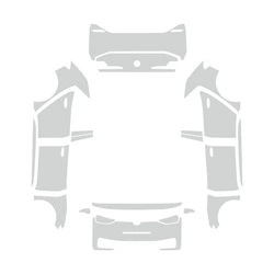 24-26 Models Volkswagen Id.3 Car paint protective film - matte-tpu-24-26-models-volkswagen-id3
