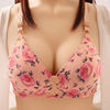 Comfortable wireless bra, underwear, thin push up bra, plus size