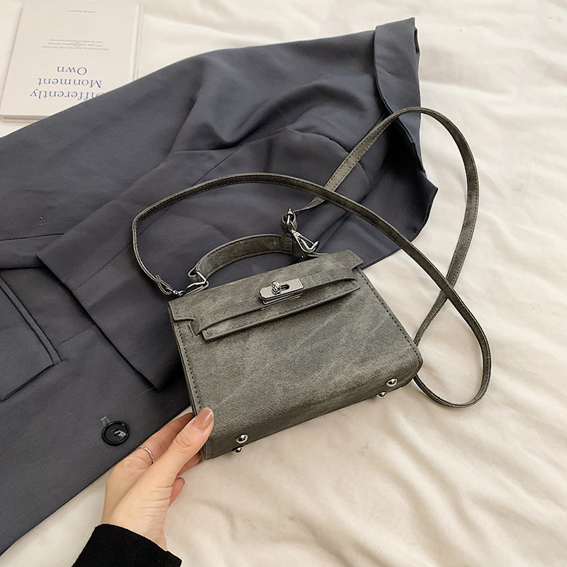 Bolso de mano universal para mujeres 2024 nueva moda texturas Kelly bolso de viaje de hombro bolso de mochila