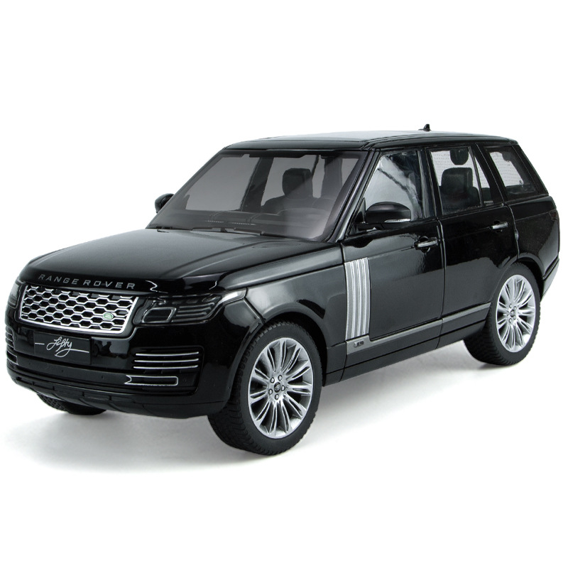 Modelo de Aleación de Land Rover Range Rover a Escala 1/18, con Licencia Oficial, con Sonido y Luces, Regalo para Novio, Modelo de Coche de Aleación