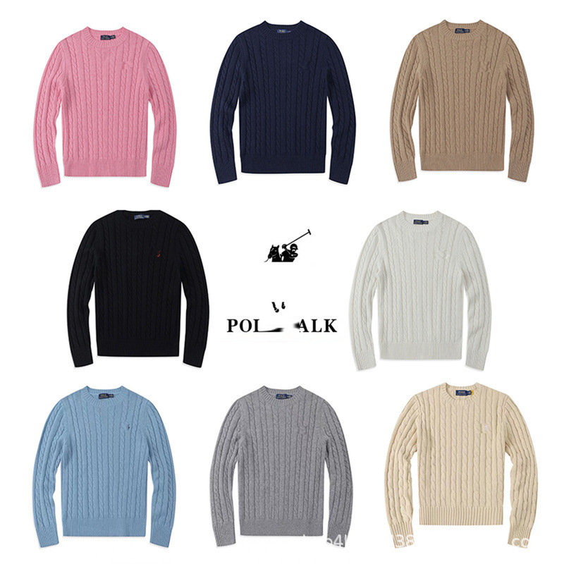 Cross-Border Exclusive Polo Men's Round Neck Knitwear 2024 Autumn and Winter New Business Warm and Comfortable Casual Bottoming Shirt Cross-Border Exclusive Polo Men's Round Neck Knitwear 2024 Autumn and Winter New Business Warm and Comfortable Casual Bottoming Shirt