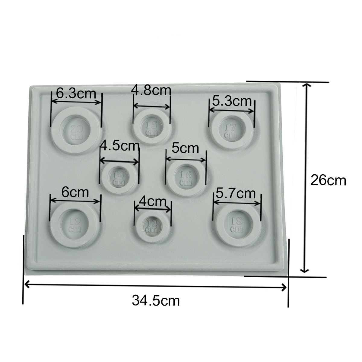 Material PE joyería de flojo hecha a mano DIY diseño de cuerdas de disco collar de cuentas artículos de cuentas a granel cuentas disco vacío image 14