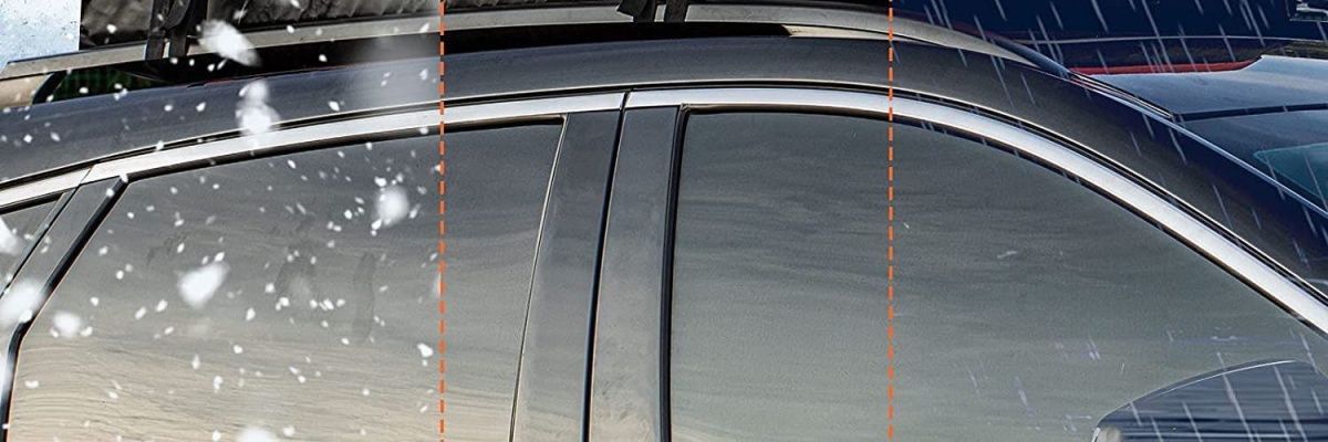 Car rainproof and waterproof roof rack storage large-capacity luggage bag, wear-resistant SUV luggage bag, plastic