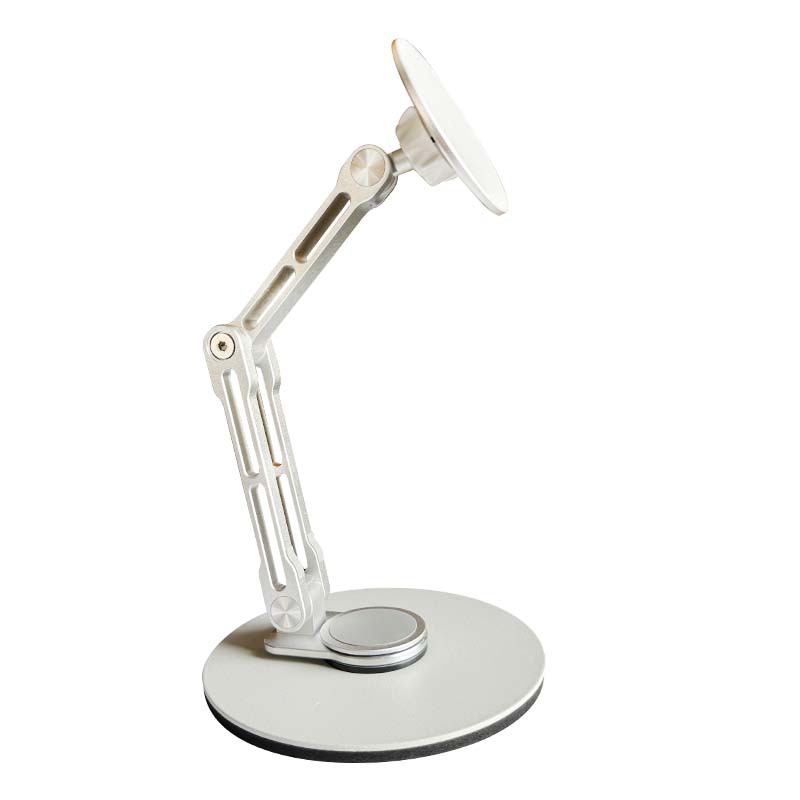 Nuevo monitor portátil Vesa tableta plegable metal 360 soporte giratorio soporte de teléfono celular succión magnética1