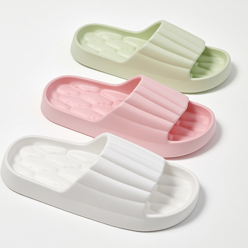 Men's Eva Bathroom Slippers for Women, Summer Indoor Home Use, Non-Slip Bath Slippers with a Soft Stepping Feel, Wholesale for Men