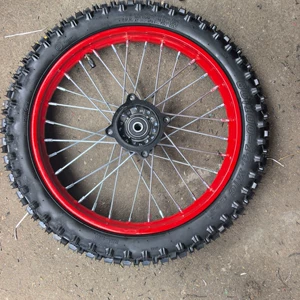 Elektrikli off-road motosiklet 90/100-14 ön, 110/90-16 arxa təkər dəsti