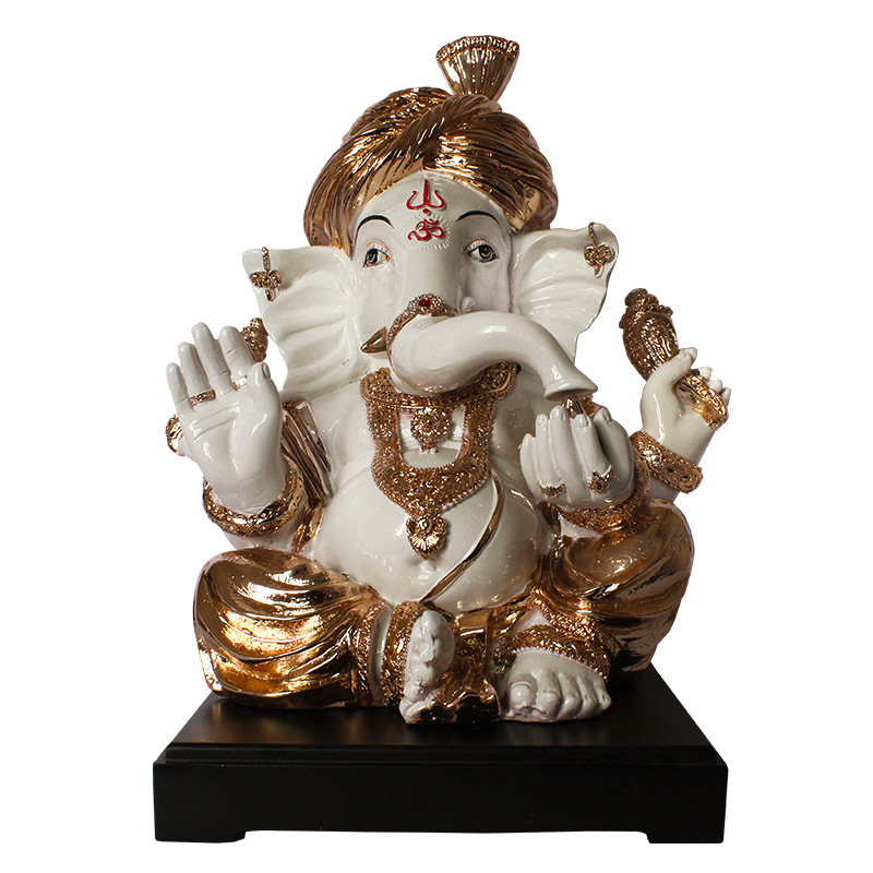Thailand and India Offering Towels, Elephant God, Painted Electroplating Crafts, Buddha Statues, Elephant Trunks, God of Wealth Ornaments, Processing and Customization